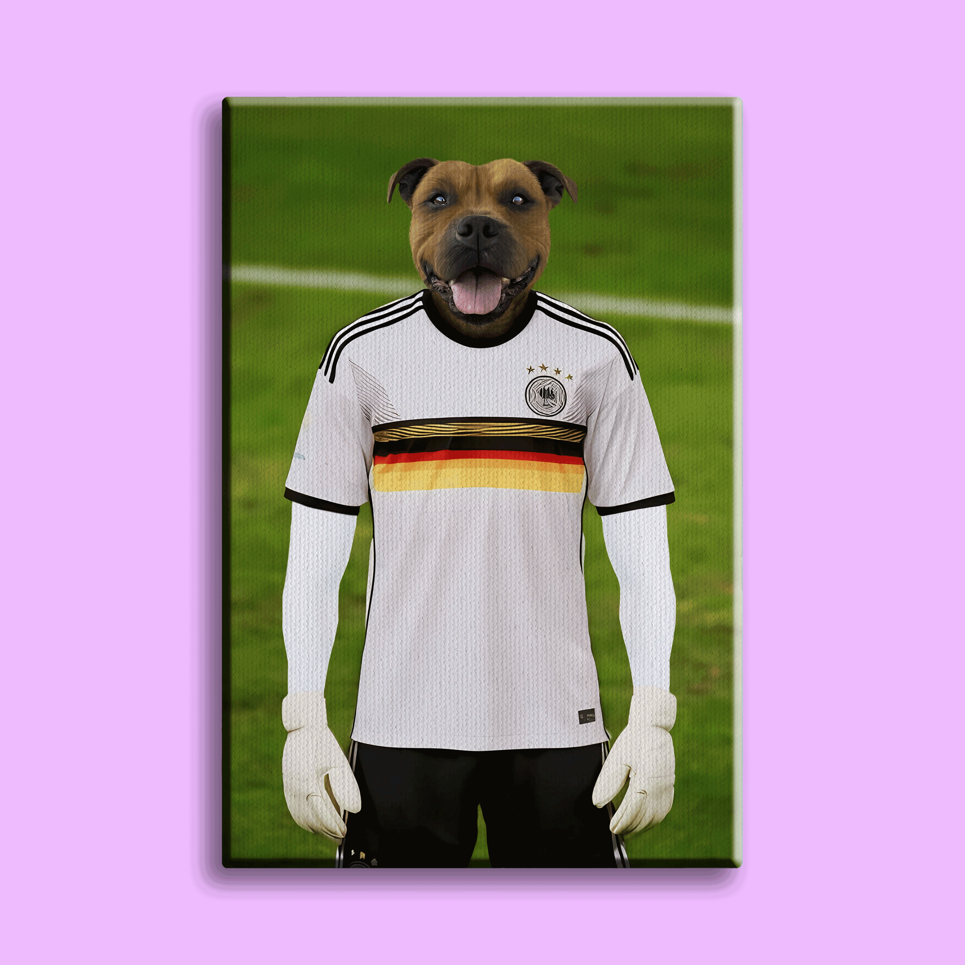 Football Player - Custom Pet Portrait